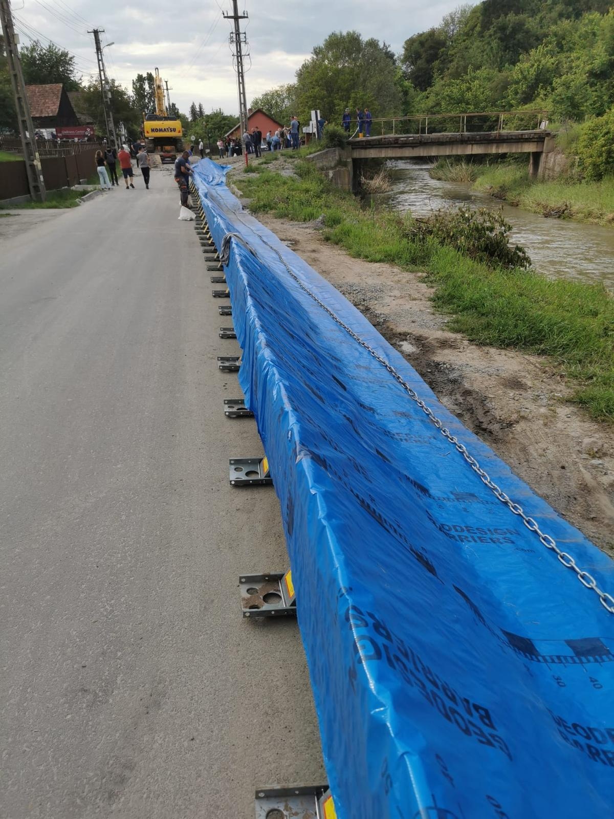 Pericol de prăbușire la Salina Praid: 45 de gospodării evacuate de urgență